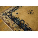 Early 20th Century Chinese Peking Dragon Carpet 