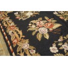 1980s Vintage Needlepoint Carpet 