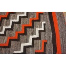 Early 20th Century American Navajo Carpet from Transitional Period