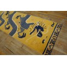 Late 18th Century Chinese Ningxia Dragon Pillar Carpet