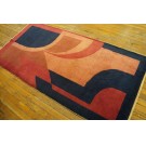 1920s Chinese Art Deco Carpet with Modernist Design