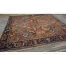 19th Century Antique N.W. Persian Heriz Carpet