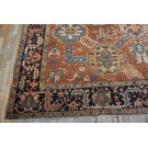 19th Century Antique N.W. Persian Heriz Carpet