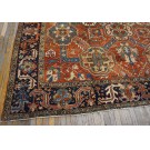 19th Century Antique N.W. Persian Heriz Carpet