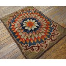 Late 19th Century American Hooked Rug