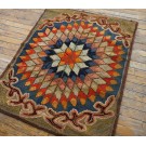 Late 19th Century American Hooked Rug