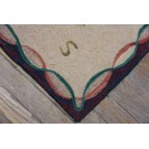 American Hooked Rug #25291