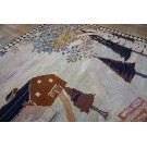 Early 20th Century Scenic American Hooked Rug