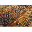 Mid 19th Century N.W. Persian Runner Carpet 