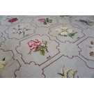 Early 20th Century English Needlepoint Carpet with US State Flowers