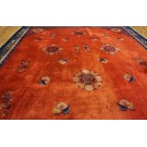 Vintage 1980s Chinese Peking Carpet