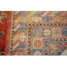 Early 20th Century Central Asian Chinese Khotan Carpet 