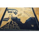 Early 20th Century Chinese Peking Scenic Carpet