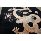 Vintage 1980s Chinese Dragon Carpet