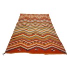 19th Century Transitional Period American Navajo Carpet 