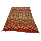 19th Century Transitional Period American Navajo Carpet 