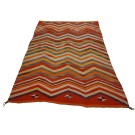 19th Century Transitional Period American Navajo Carpet 