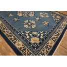 Vintage 1980s Chinese Peking Carpet 