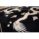 Chinese Art Deco Style Carpet with Dragons