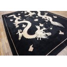 Chinese Art Deco Style Carpet with Dragons