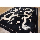 Chinese Art Deco Style Carpet with Dragons