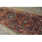 Mid-19th Turkish Anatolian Runner Carpet 