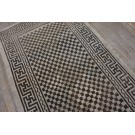 Early 20th Century Chinese Tibetan Khaden Checkerboard Rug