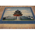 Vintage 1980s Chinese Scenic Carpet - Temple of Heaven