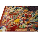 1920s Scenic Chinese Art Deco Carpet by Nichols Workshop