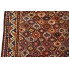 Late 19th Century Caucasian Verneh Flat-Weave Carpet 