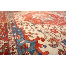 19th-Century N.W. Persian Serapi Carpet 