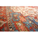 19th-Century N.W. Persian Serapi Carpet 