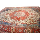 19th-Century N.W. Persian Serapi Carpet 