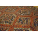 Early 19th Century Turkish Smyrna Oushak Carpet