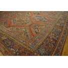 Early 19th Century Turkish Smyrna Oushak Carpet