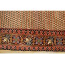 19th Century W. Persian Bijar Runner Carpet 