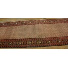 19th Century W. Persian Bijar Runner Carpet 