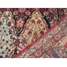 19th Century S.E. Persian Kirman Laver Carpet