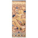 Early 19th Century Chinese Ningxia Pillar Carpet