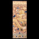 Early 19th Century Chinese Ningxia Pillar Carpet