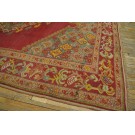 19th Century Turkish Ghiordes Oushak Carpet