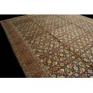 Early 20th Century Persian Tabriz Mahi Carpet