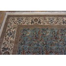 Mid 20th Century Persian Tabriz with Hunting Design