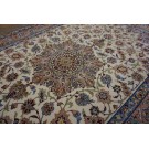 Mid 20th Century Isfahan Carpet with Silk Highlights