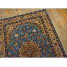 Mid 20th Century Isfahan Carpet with Silk Highlights