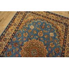 Mid 20th Century Isfahan Carpet with Silk Highlights