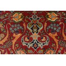 Early 20th Century Pair of Wool & Silk Persian Kashan Prayer Rugs