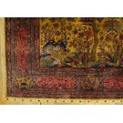 Early 20th Century Persian Silk Kashan Carpet 