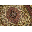 Mid 20th Century Persian Tabriz Rug with Silk Highlights