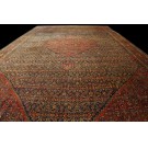 1920s W. Persian Bijar Carpet